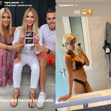 Fernando Sanz e Ingrid Asensio ser¨¢n abuelos por primera vez