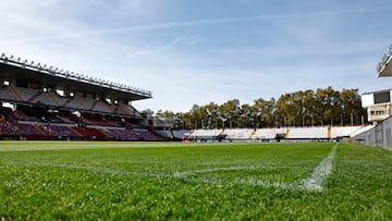 09/11/25 PARTIDO PRIMERA DIVISION
RAYO VALLECANO - REAL MADRID
REPORTAJE ESTADIO DE VALLECAS PANORAMICA GRADAS CESPED