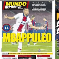 La prensa catalana no esconde el 'Mbbapuleo'