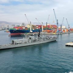 Dos fragatas históricas de la Armada de Chile se trasladan a Iquique por las Glorias Navales: abren sus puertas