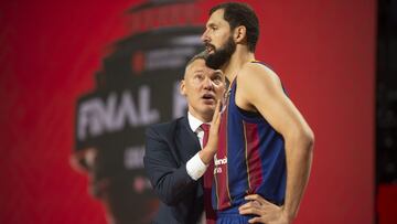 Nikola Mirotic, durante la última Final Four de la Euroliga.