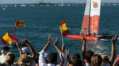 SailGP bebe los vientos por Cádiz