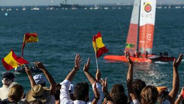 SailGP bebe los vientos por Cádiz