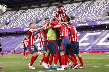 Luis Suárez anota el gol de la victoria que vale una Liga

