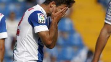 De Lucas, durante un partido.