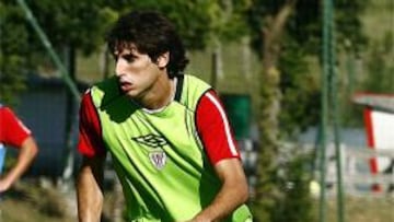 <b>Javi Martínez</b>, durante un entrenamiento.