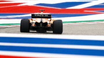 Un McLaren en Austin.