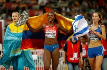 La atleta colombiana sigue demostrando que es de las mejores del mundo.