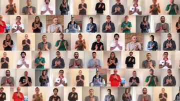 Numerosos personajes pertenecientes al baloncesto español se han unido para aplaudir a los trabajadores que luchan contra el coronavirus.