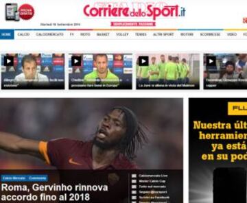 Portadas de la prensa extranjera