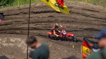 Rubén Fernández, en el MXGP de Alemania.