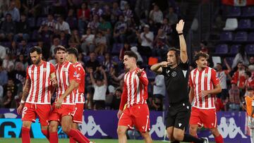 Indignación en el Almería con el arbitraje y las aclaraciones del CTA