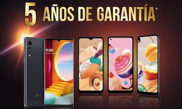 LG aumenta la garantía en sus móviles en hasta 5 años
