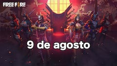 Códigos Free Fire de hoy 9 de agosto de 2021; todas las recompensas gratis