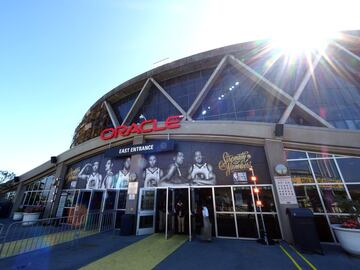 Vista general del ORACLE Arena. 