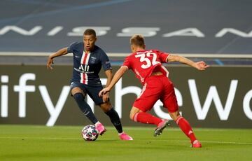 Kylian Mbappe y Joshua Kimmich.