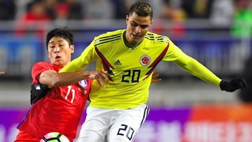 Giovanni Moreno, jugador de Selección Colombia en 2017