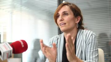 La reci&eacute;n elegida l&iacute;der de M&aacute;s Madrid en la Comunidad de Madrid, M&oacute;nica Garc&iacute;a, durante una entrevista para Europa Press, en Madrid (Espa&ntilde;a) a 17 de julio de 2020.