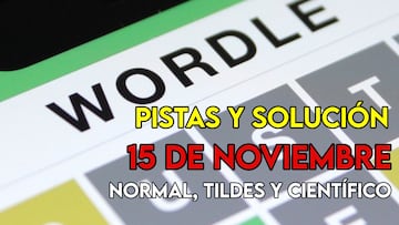 Wordle 15 de noviembre