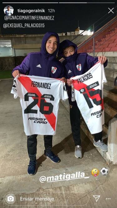 El gran gesto de Gallardo y el plantel de River con los alcanzapelotas