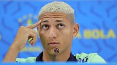 Richarlison, delantero de Brasil y del Tottenham.