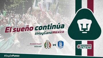 La Liga MX se unió al festejo de la Selección Mexicana