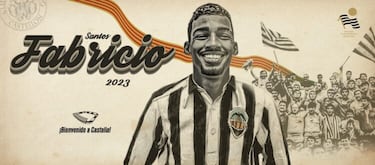 El Levante firma a Fabrício Santos y lo cede al Castellón