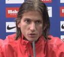 Filipe Luis: "Vallecas es un campo muy complicado"