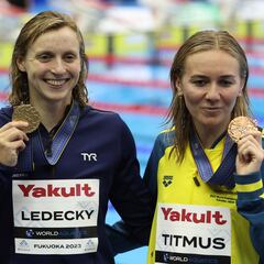 Katie Ledecky secures 16th individual swimming world title, surpassing Michael Phelps