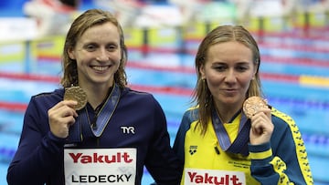 With seven Olympic Gold medals, three silver, and 16 individual world titles, Lececky has surpassed Phelps’ record of most individual Gold medals at World Championships