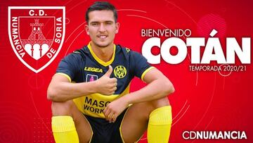 Cotán y Borja, primeros fichajes
del Numancia