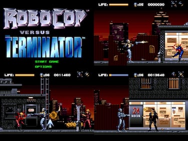 RoboCop vs. The Terminator: el juego que enfrentó a dos grandes iconos del cine de acción de los 80 y los 90