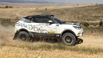 El Ssangyong Tivoli de Óscar Fuertes.