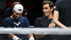 Nadal y Federer, en Londres.