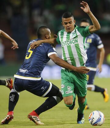 Atlético Nacional superó 3-2 a Alianza Petrolera en el Atanasio Girardot por la sexta fecha de la Liga Águila II-2018. El equipo de Jorge Almirón, que ganaba cómodamente 3-0, terminó con un hombre menos por expulsión de Gustavo Torres.