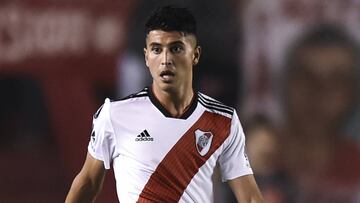Exequiel Palacios, jugador de River pretendido por el Madrid.