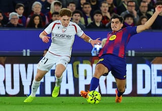 Barcelona - Osasuna, en directo: última hora de LaLiga EA Sports, hoy en vivo