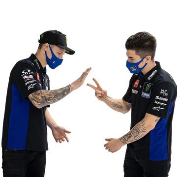 Fabio Quartararo y Maverick Viñales.