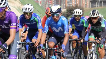 Nairo Quintana, ciclista colombiano del Movistar Team