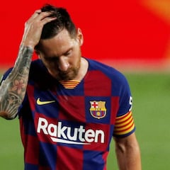 Messi pide dejar el Barça ya