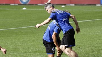 Luisinho con el Deportivo.