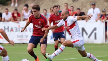 Javi Martínez durante el partido.