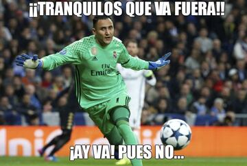 Los memes del Real Madrid 3- 1 Nápoles