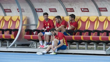 Isco, Koke, Morata y Nacho.