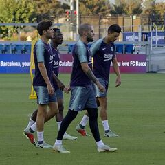 Rafinha, única baja en la sesión en el Avaya Stadium