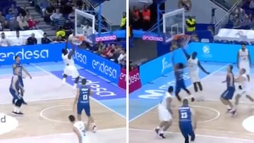 16 años, mide 2 metros y es la nueva ilusión del Madrid: el show de Garuba en 60"