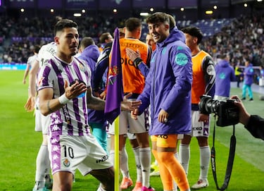 Victoria revitalizante del Valladolid ante el Huesca, rival directo. El partido se decidió gracias a un gol de Marcos André, que penalizó un error con una gran definición por bajo, pegadita al palo.