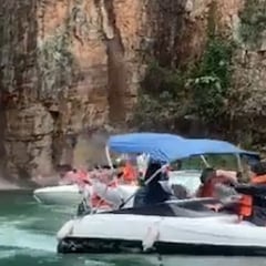 Una roca gigante se derrumba en Brasil y deja al menos diez muertos