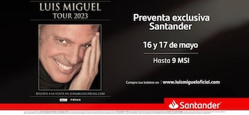 Gira de Luis Miguel en México 2023: Cómo acceder a la preventa VIP de los boletos