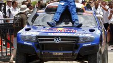 Al-Attiyah, en el Dakar 2011.